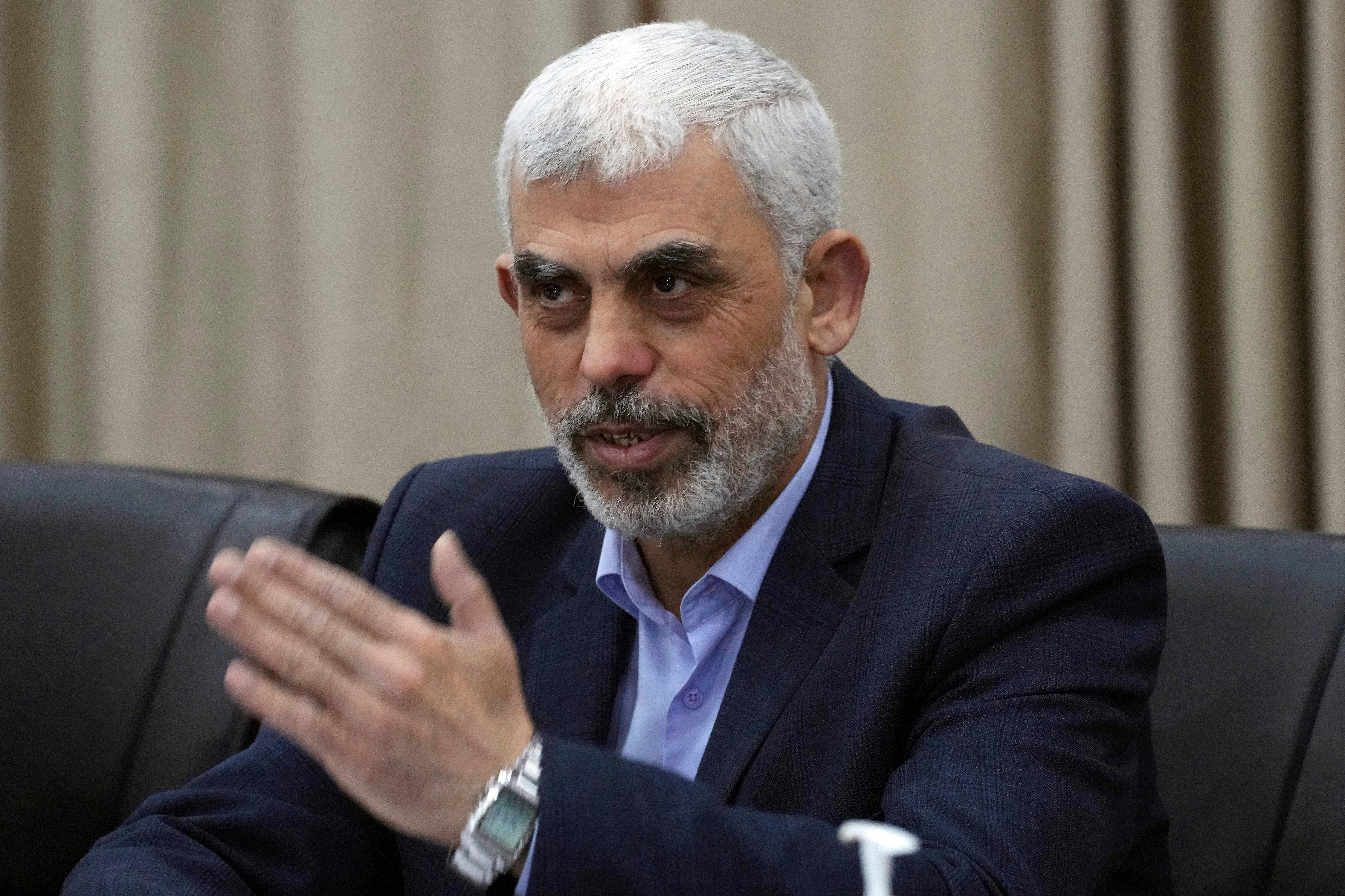 An arrest warrant for Hamas leader Yahya Sinwar was likewise required by the ICC